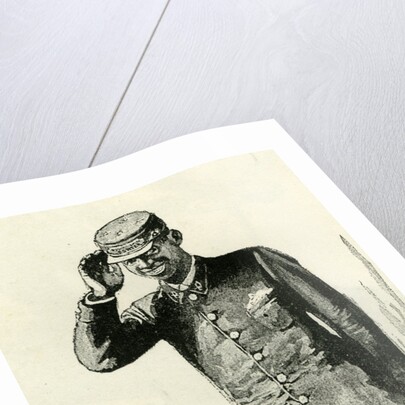 A Pullman Car Porter USA 1891 by Anonymous