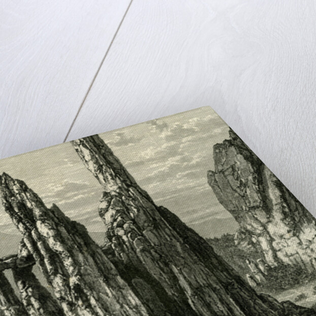 The Cathedral Spires in the Garden of the Gods 1891 by Anonymous