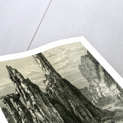 The Cathedral Spires in the Garden of the Gods 1891 by Anonymous