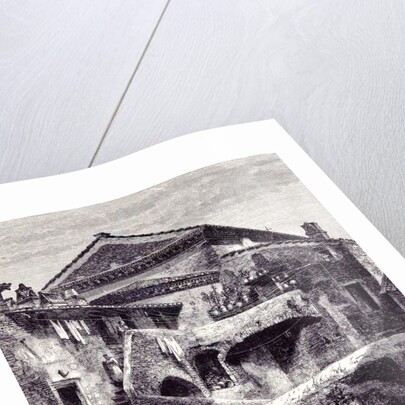 Rome Italy 1875 behind San Crispino by Anonymous