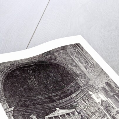 Rome Italy 1875 Interior of St. Clement's by Anonymous