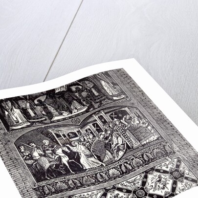 Rome Italy 1875 Legend of St. Alexius: Fresco of the Tenth Century by Anonymous