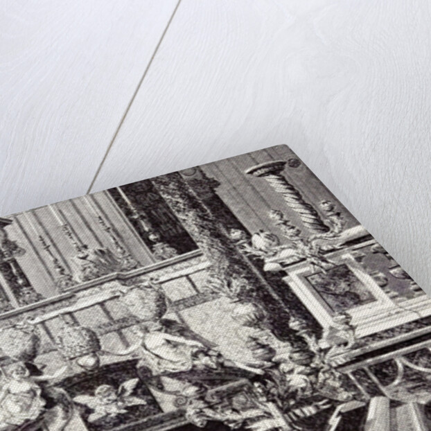 Rome Italy 1875 Altar and Monument of St. Cecilia by Anonymous