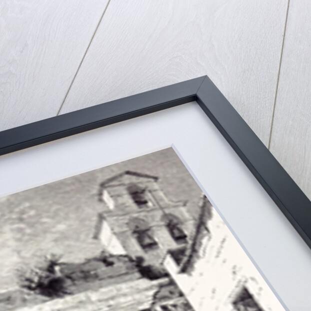 Rome Italy 1875 Portico of Octavia Side of the Pescheria by Anonymous