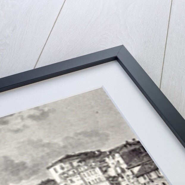 Rome Italy 1875 Island of the Tiber St. Bartholomew and the Quattro Capi Bridge by Anonymous