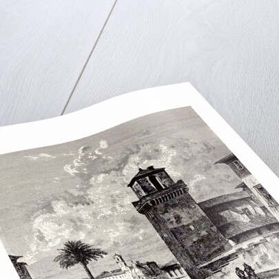 Rome Italy 1875 Piazza of San Pietro in Vincoli by Anonymous