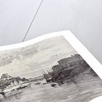 Rome Italy 1875 Aventine Mount and St. Sabina Seen from Ponte Rotto by Anonymous