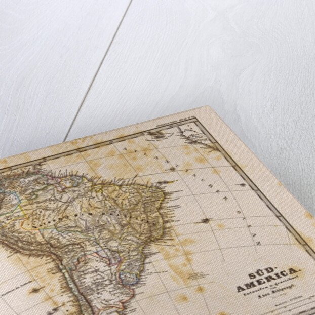 Map South America by Anonymous