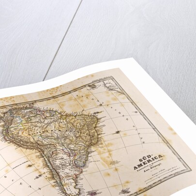 Map South America by Anonymous