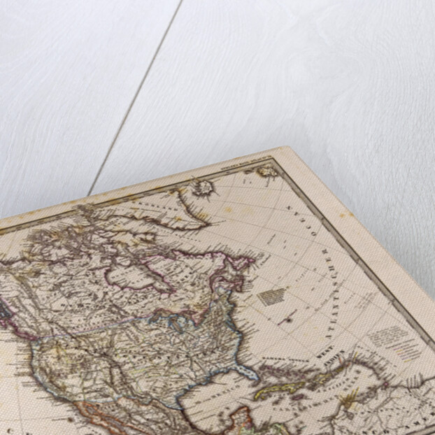 Map North America by Anonymous