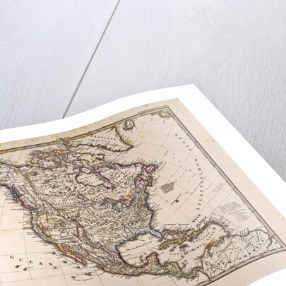 Map North America by Anonymous