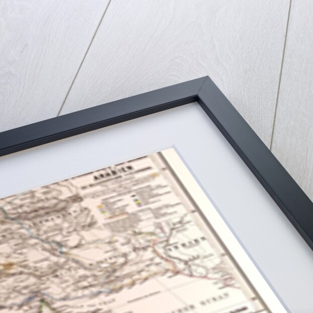 Arabia North East Africa Map by Anonymous