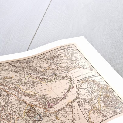 Arabia North East Africa Map by Anonymous