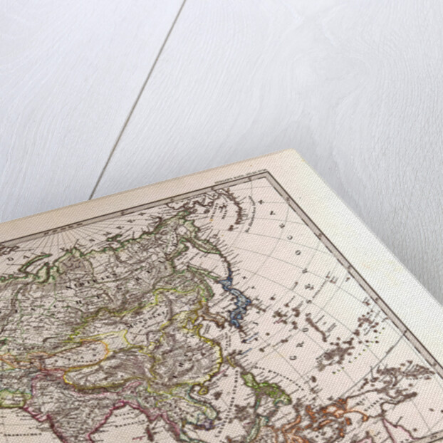 Asia Map by Anonymous