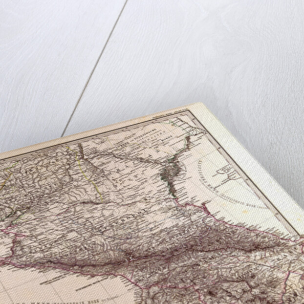 Russia Map 1873 by Anonymous