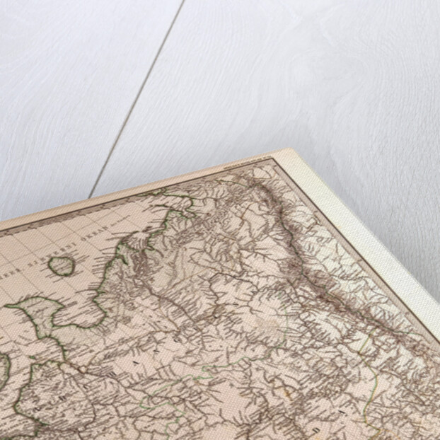 Eastern Europe Russia Map 1873 by Anonymous