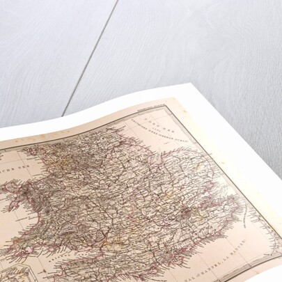 Great Britain Map 1872 by Anonymous