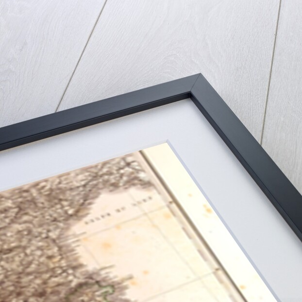 Spain France Pyrenees Map 1872 by Anonymous