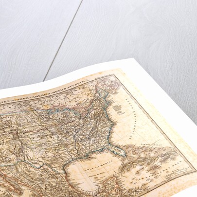 U.S.A. Mexico Map by Anonymous