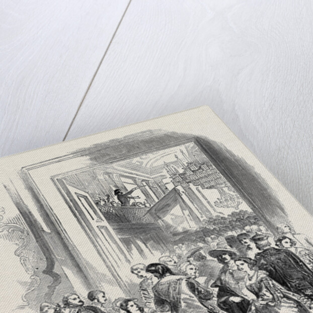 Sketch from the Grand Polish Ball, at Willis's Room, King-Street, St. James's, London, Great Britain by Anonymous