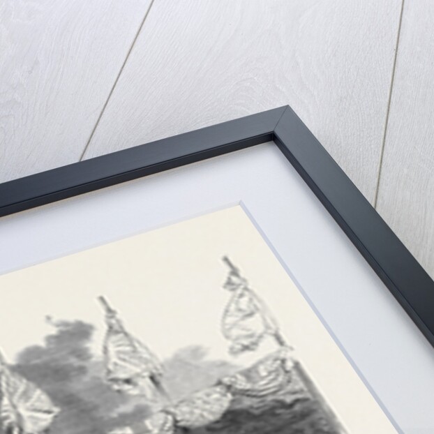 The Duke of Wellington Laying the First Stone of the Waterloo Barracks, at the Tower of London, Great Britain by Anonymous