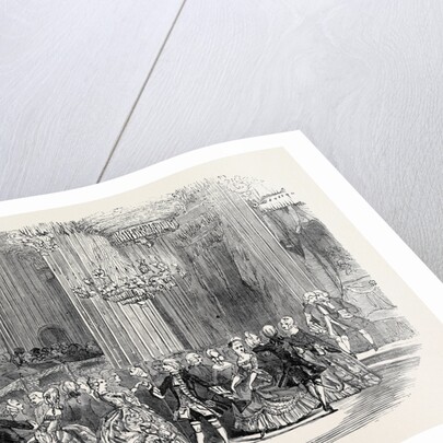 Her Majesty's Costume Ball, the Sir Roger De Coverley Dance, in the Picture Gallery by Anonymous