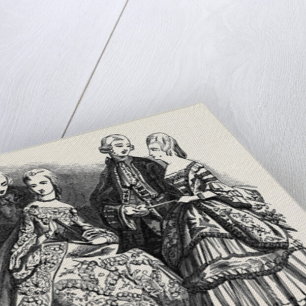 Her Majesty's Costume Ball, Duchess of St. Albans, Viscount Villiers, Duchess of Sutherland, Viscount Castlereagh, Lady Peel, Duke of St. Albans by Anonymous
