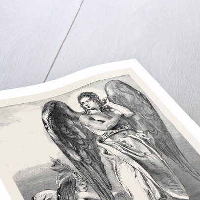 Uriel and Satan, from the Exhibition of the Royal Academy by Anonymous