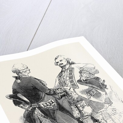 Costumes of Colonel Dawson Damer and the Prince of Leiningen by Anonymous