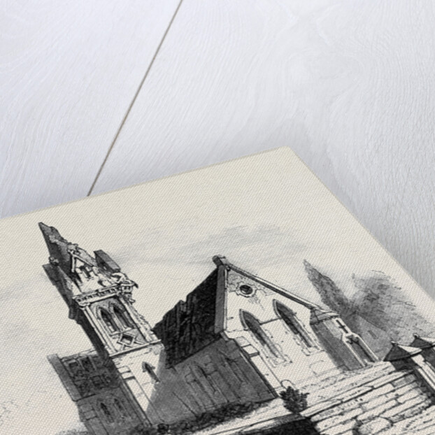 Walton Church, Stafford, Struck by Lightning, Great Britain by Anonymous