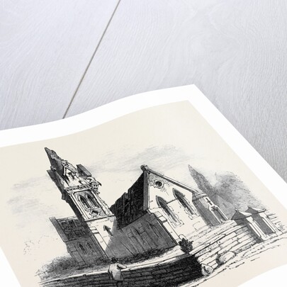 Walton Church, Stafford, Struck by Lightning, Great Britain by Anonymous