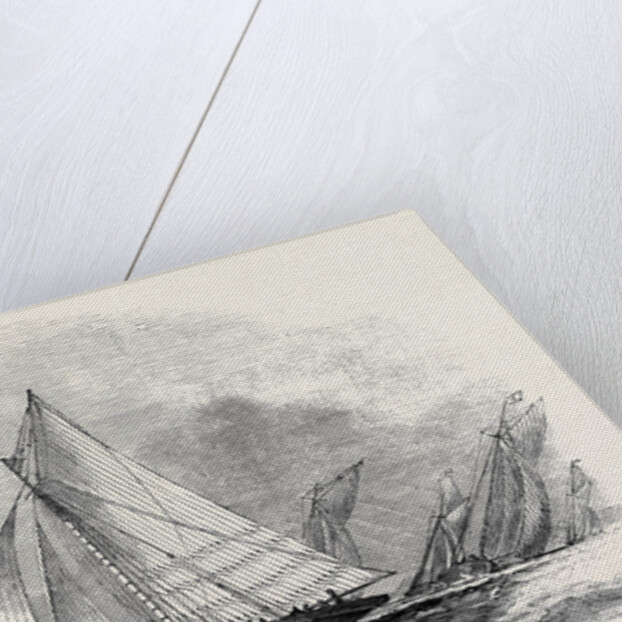 Royal Thames Yacht Club, Match for the Belvidere Cup; Belvidere, Blue Belle, Ino, Champion, Mystery, Antagonist by Anonymous