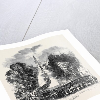 Funeral of the Marquis of Downshire, at Hillsborough by Anonymous