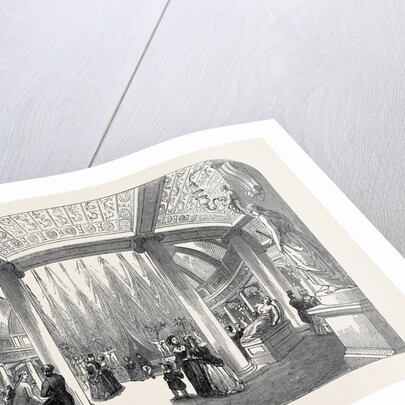 Reopening of the Colosseum in Regent's Park, London: The Glyptotheca, or Museum of Sculpture. by Anonymous