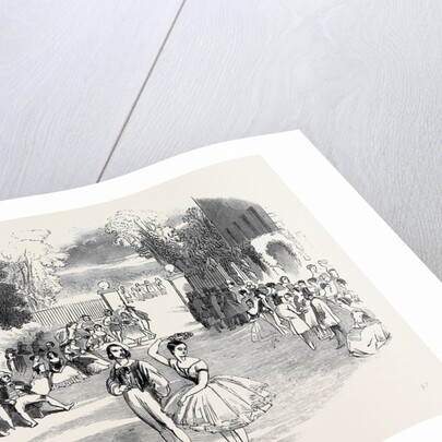 Scene from the Ballet of Robert and Bertrand, at Drury Lane Theatre by Anonymous