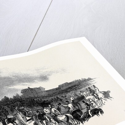 Easter Hunt with the Royal Stag Hounds, the Meet at Stoke Common by Anonymous