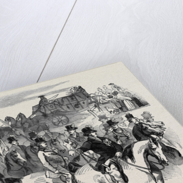 The Sheriff of Oxford's Javelin Men, Escorting the Judges of Assize. by Anonymous