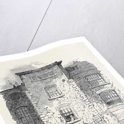 Dryden's House, Fetter Lane by Anonymous