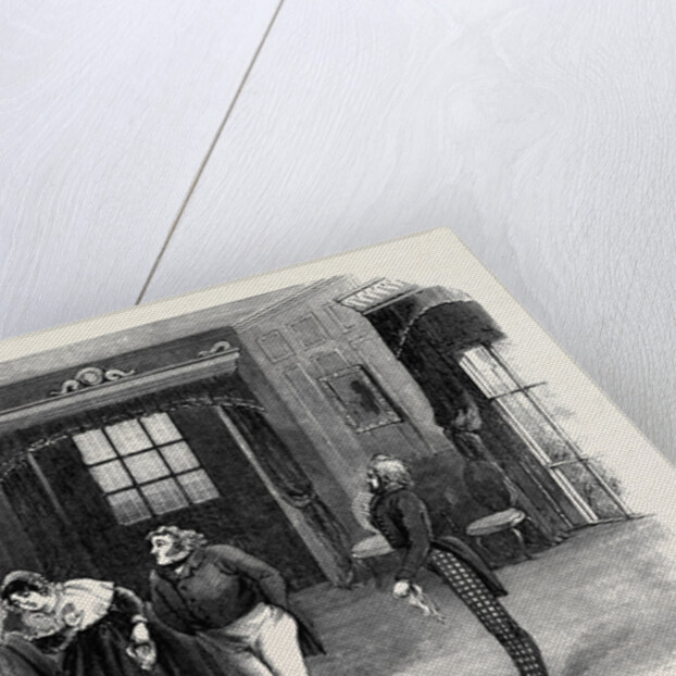 Scene from the Sheriff of the County, at the Haymarket Theatre. by Anonymous