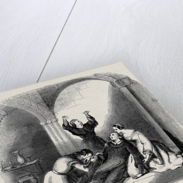 Scene from the New Play of the Priest's Daughter, at Sadler's Wells Theatre. by Anonymous