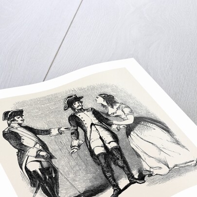 Scene from the Brigadier, at the Princess' Theatre. by Anonymous
