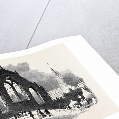 Ruins of Greyfriars Church, Edinburgh. by Anonymous