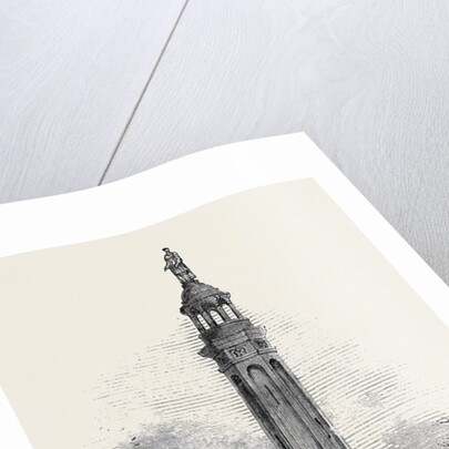 Lord Cobham's Pillar, at Stowe by Anonymous