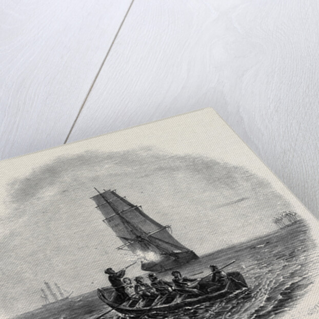 Gallant Capture of a Slaver, Off Fish Bay, West Coast of Africa by Anonymous