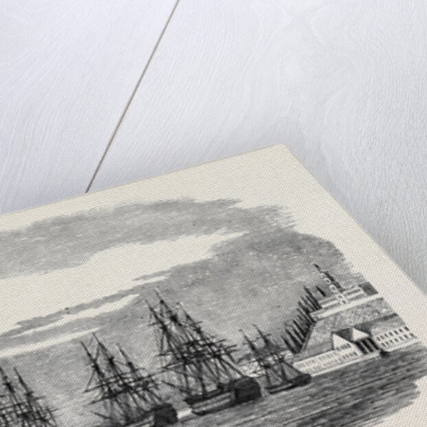 The Turkish Fleet in Bashika Bay by Anonymous