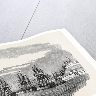 The Turkish Fleet in Bashika Bay by Anonymous