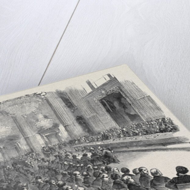 The Great Exhibition of Industry, 1851, Meeting at the Mansion House by Anonymous