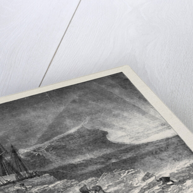 Burford's Panorama of the Polar Regions, the Investigator Snow Walled in for the Winter by Anonymous