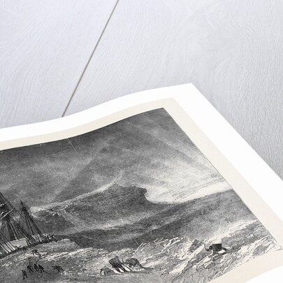 Burford's Panorama of the Polar Regions, the Investigator Snow Walled in for the Winter by Anonymous