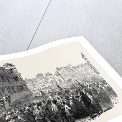 Proclamation of the Successful Candidates for the Department of the Seine, at the Hotel De Ville, Paris by Anonymous